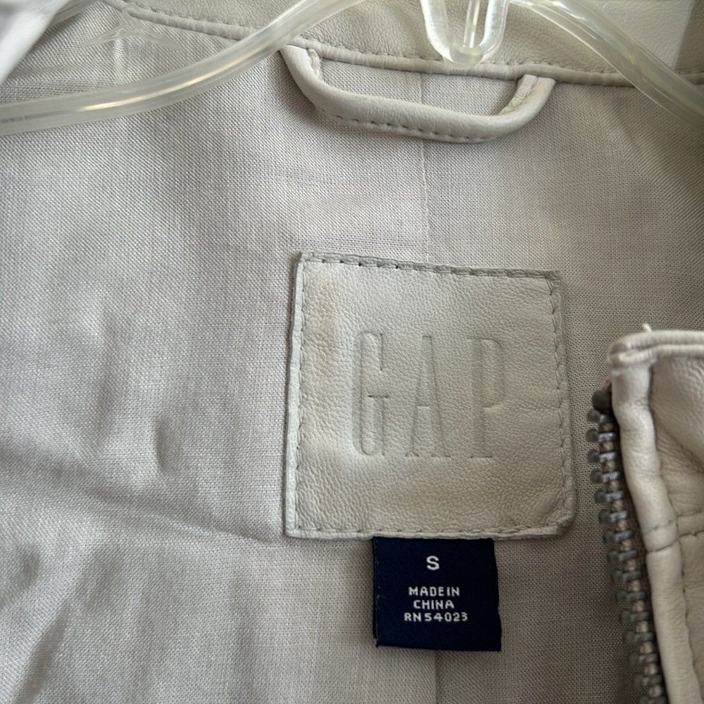 Gap Leather Jacket - image 6